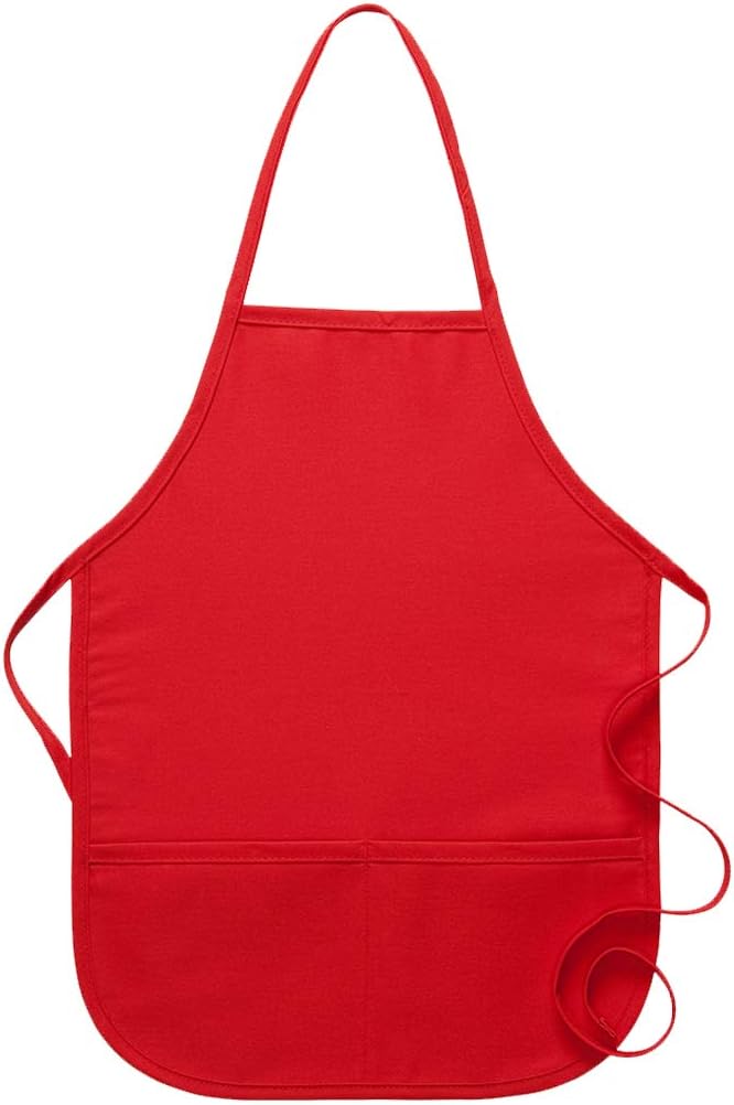 Girls Personalized Embroidered Apron with Large Initial & Daisy