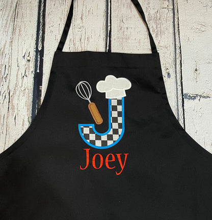 Embroidered Personalized Apron great for Men or Teen Boys