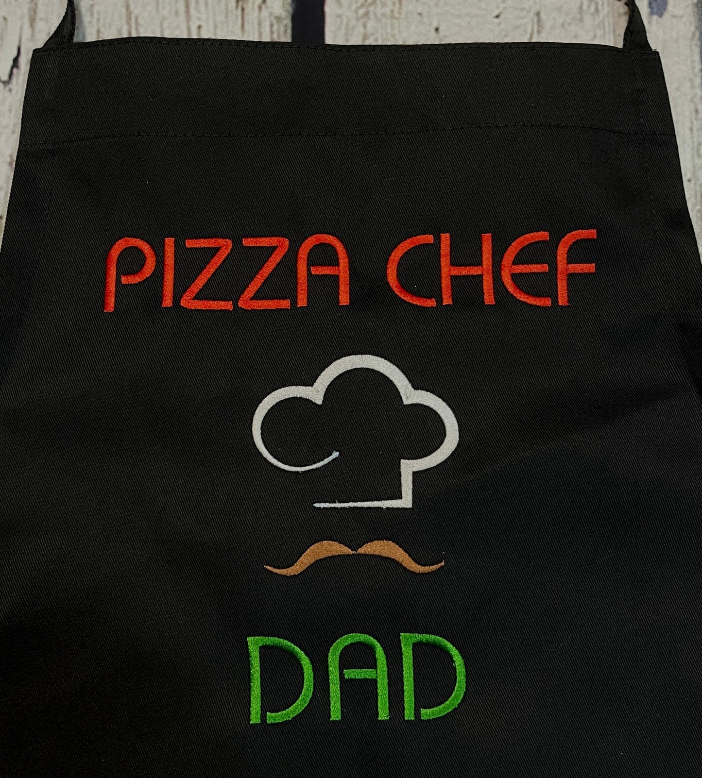 Adult or Teen Embroidered Personalized Pizza Chef Apron for The Pizza Chef in the Family