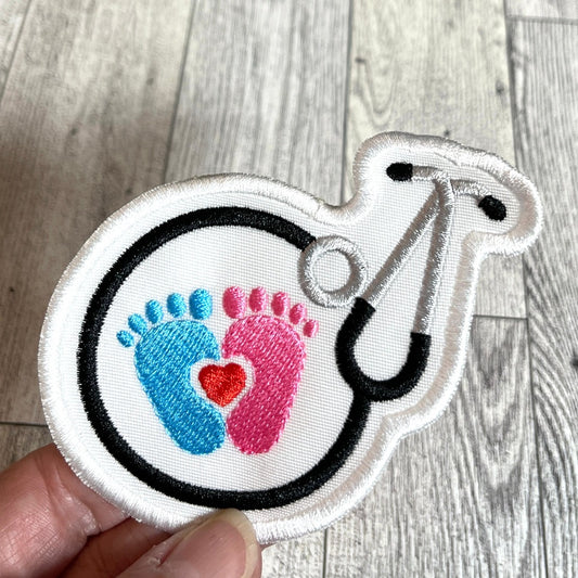 Labor & Delivery Nurse Embroidered Patch