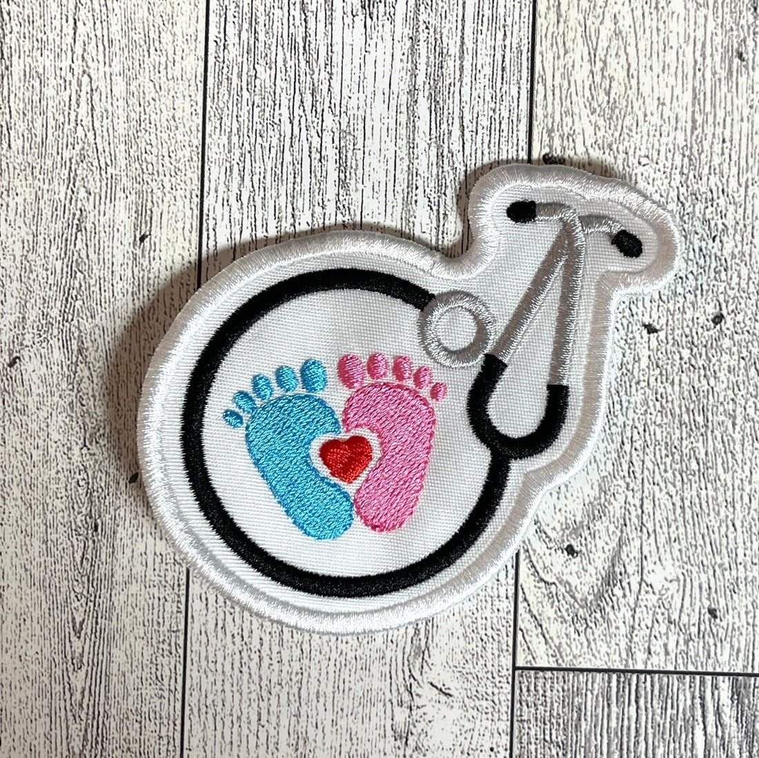Labor & Delivery Nurse Embroidered Patch