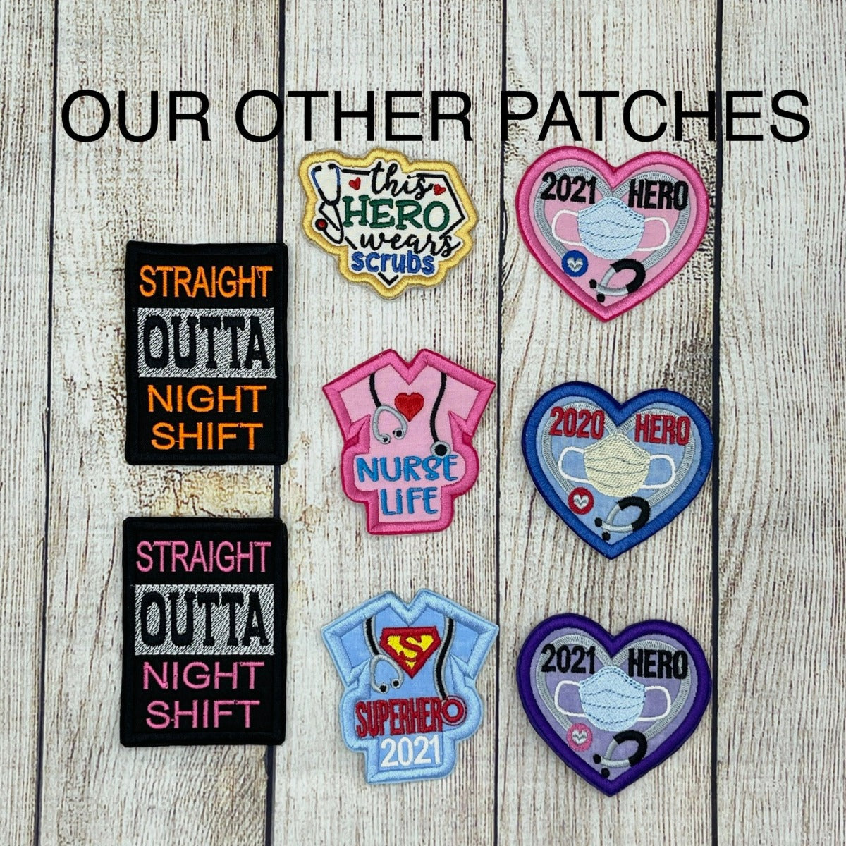 Healthcare patches for medical staff r nurses week