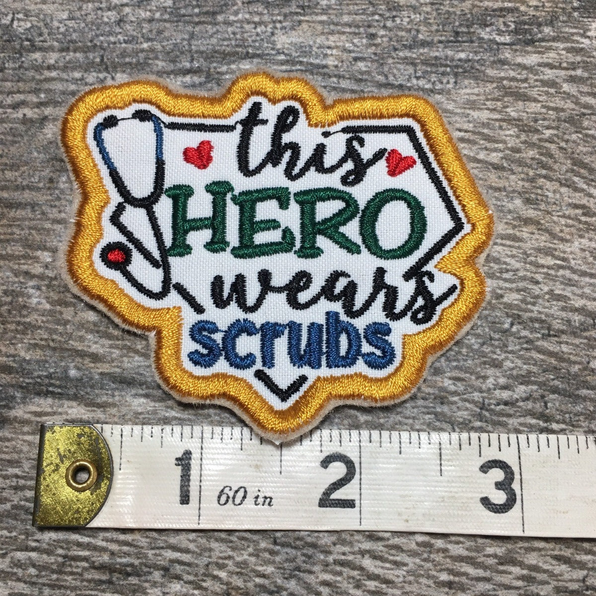 medical patch with measurement