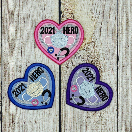 2021 Hero medical worker patch